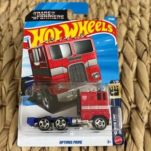 Hot Wheels Transformers Optimus Prime Semi Truck Hotwheels Trans Formers Rig 🆕